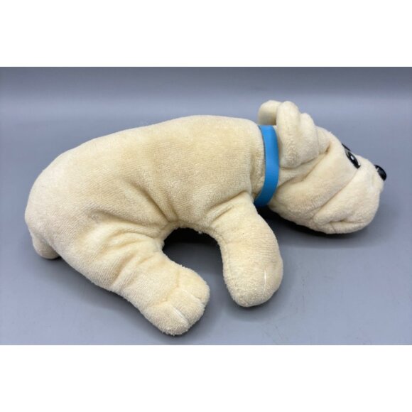 Vtg 80s Pound Puppies White Poodle Beige Puppy Lot of 2 - Picture 7 of 10